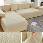 Polyester Sofa Cover for L-Shaped Sofas – Stain and Pet Hair Protection