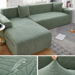 Polyester Sofa Cover for L-Shaped Sofas – Stain and Pet Hair Protection