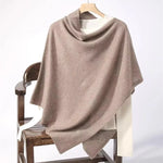 Poncho Merino Wool Lightweight Temperature-Regulating Warmth
