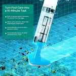 Pool Cleaner Cordless & Rechargeable Interchangeable Heads
