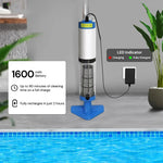 Pool Cleaner Cordless Rechargeable Interchangeable Heads