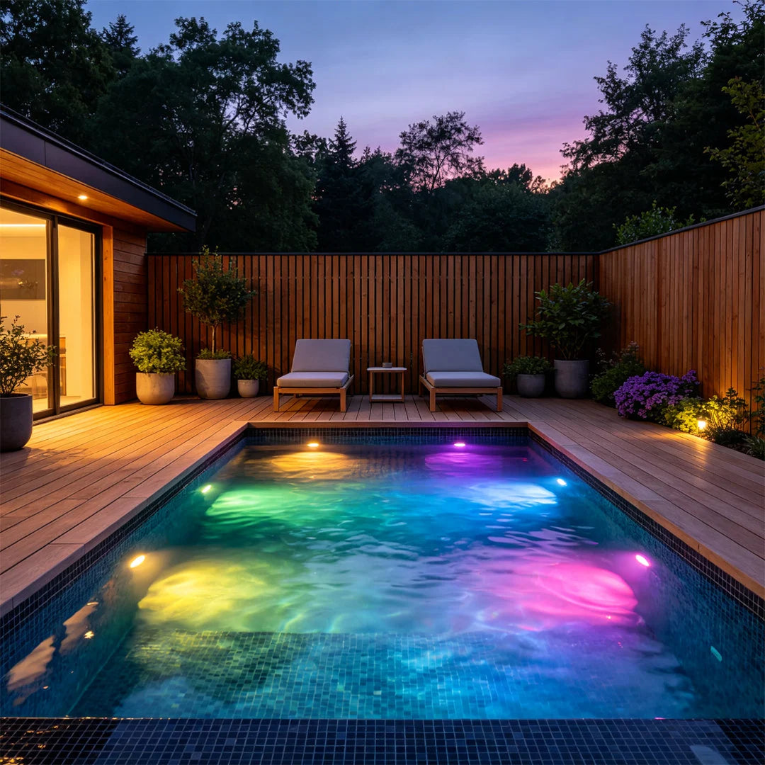 Pool Light Magnetic Rechargeable RGB Waterproof