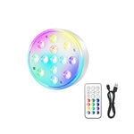 Pool Light Magnetic Rechargeable RGB Waterproof