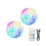 Pool Light Magnetic Rechargeable RGB Waterproof