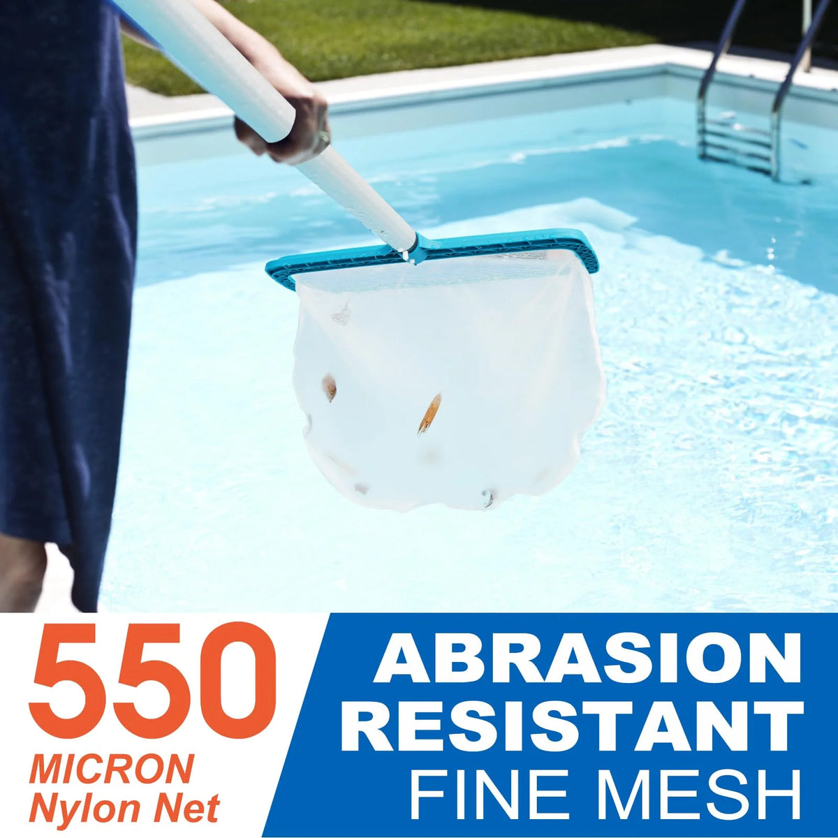Pool Skimmer Net Deep Nylon Mesh Bag