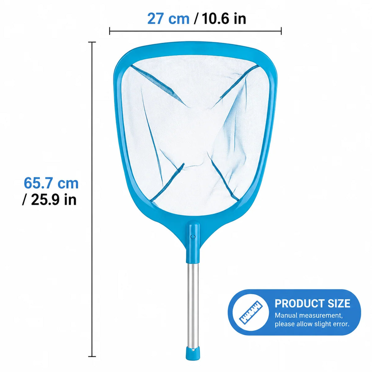 Pool Skimmer Net Fine Mesh Sectional Pole