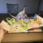 Pop-Up Book 3D Dinosaur Scenes Sturdy Pages