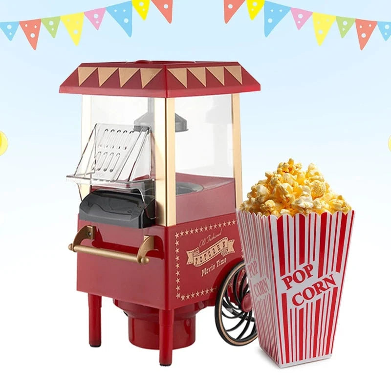 Popcorn Maker Hot Air Oil-Free 12-Cup Capacity