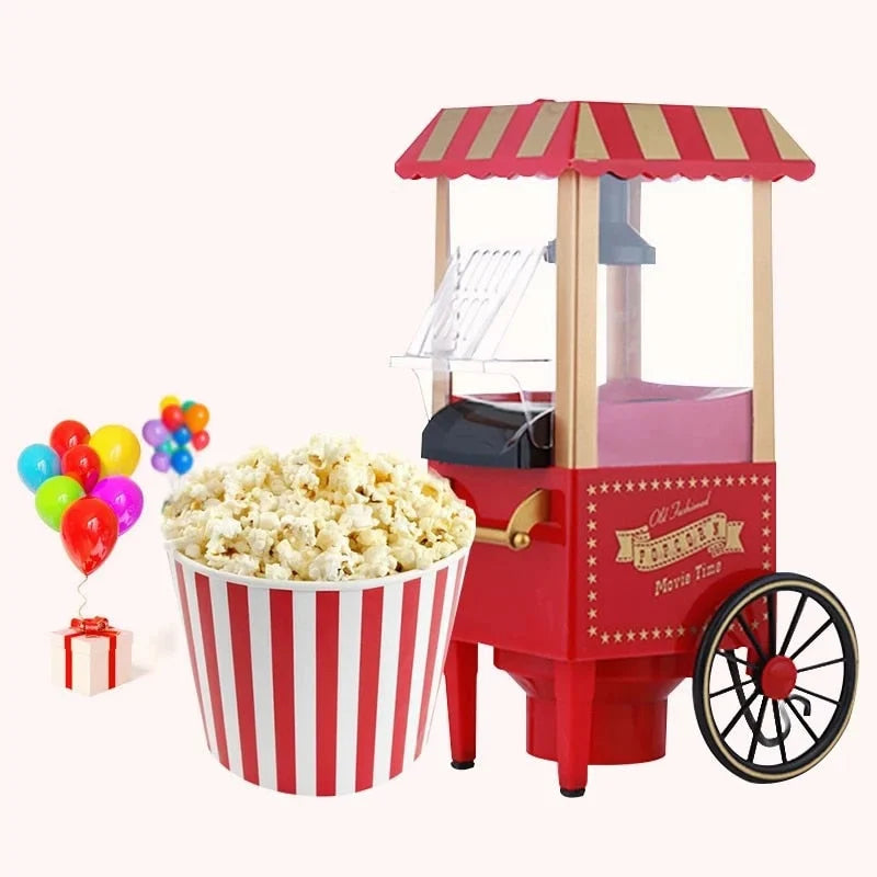 Popcorn Maker Hot Air Oil-Free 12-Cup Capacity