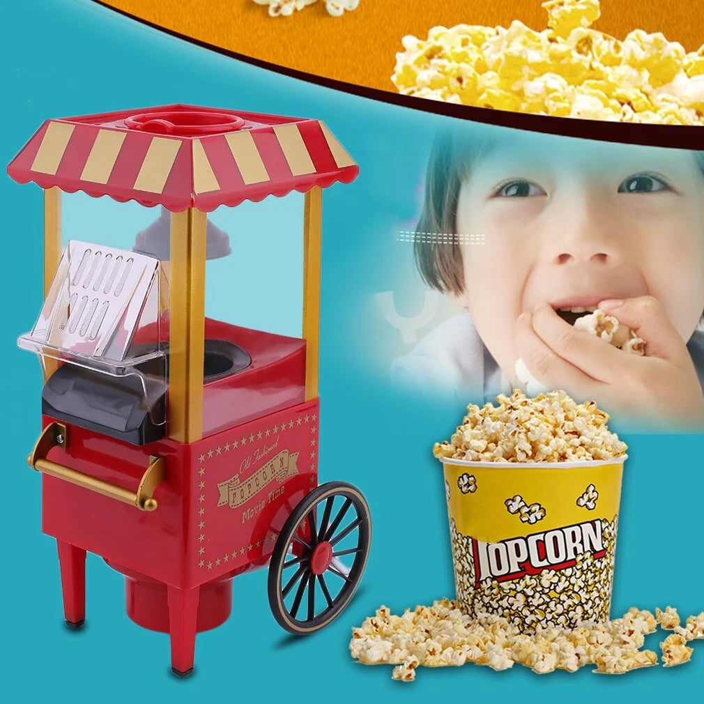 Popcorn Maker Hot Air Oil-Free 12-Cup Capacity