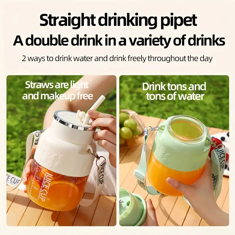 Portable Blender USB Rechargeable Ice-Crushing Blades
