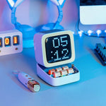 Portable Bluetooth Speaker Retro Pixel Design 8-Hour Battery