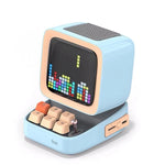 Portable Bluetooth Speaker Retro Pixel Design 8-Hour Battery