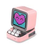 Portable Bluetooth Speaker Retro Pixel Design 8-Hour Battery
