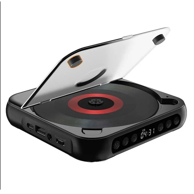 Portable CD Player Bluetooth Hi-Fi 6-Hour Battery