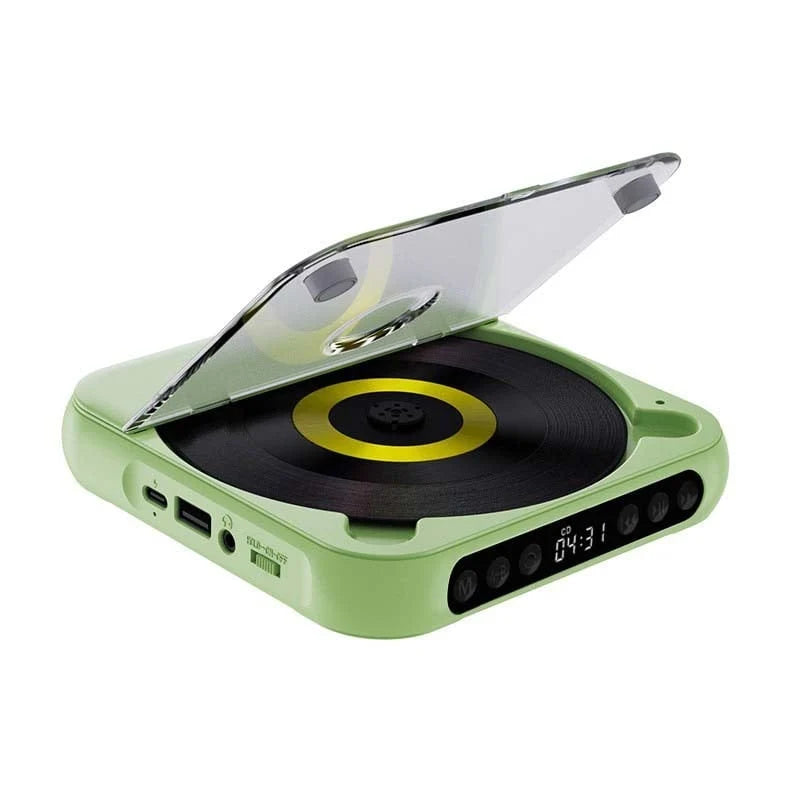 Portable CD Player Bluetooth Hi-Fi 6-Hour Battery