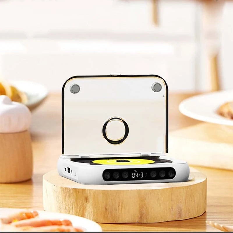 Portable CD Player Bluetooth Hi-Fi 6-Hour Battery