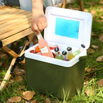Portable Cooler Box Cooling & Warming Portable Design