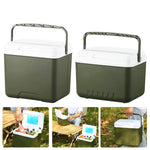 Portable Cooler Box Cooling & Warming Portable Design