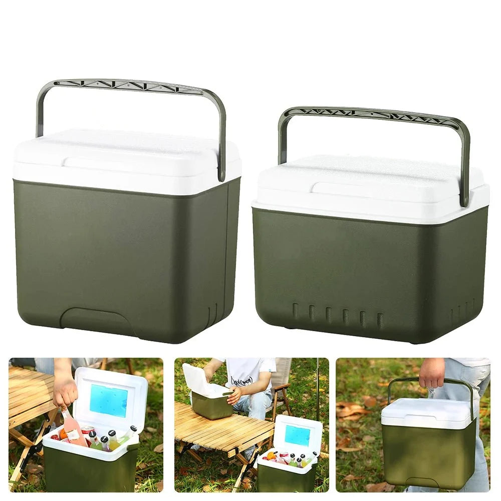 Portable Cooler Box Cooling & Warming Portable Design