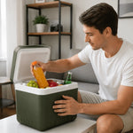 Portable Cooler Box Cooling & Warming Portable Design