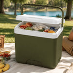 Portable Cooler Box Cooling & Warming Portable Design