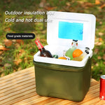Portable Cooler Box Cooling & Warming Portable Design