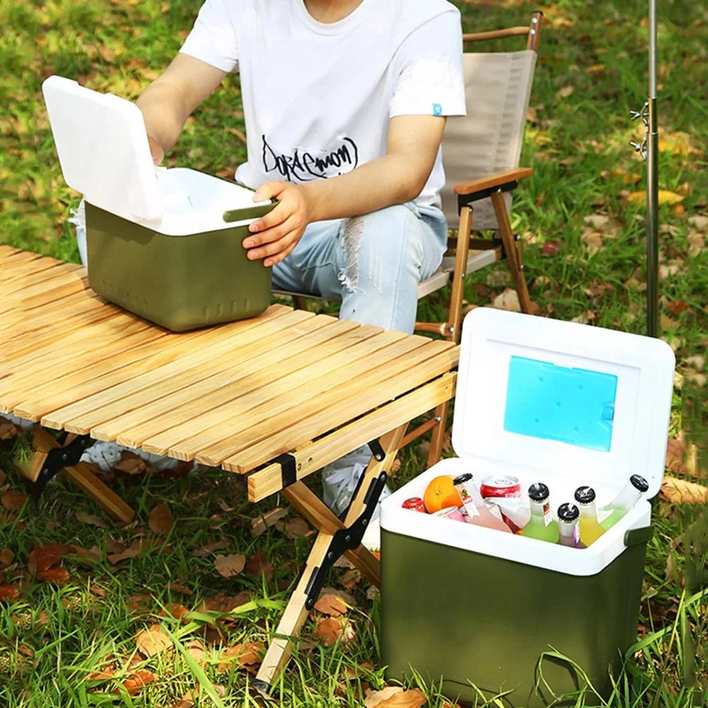 Portable Cooler Box Cooling & Warming Portable Design