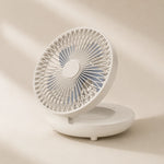Portable Desk Fan USB Rechargeable 3 Speed 36-Hour Battery