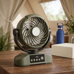 Portable Fan 20,000mAh Rechargeable Remote Control LED Light