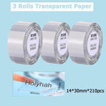 Portable Label Printer Bluetooth Thermal Ink-Free Rechargeable