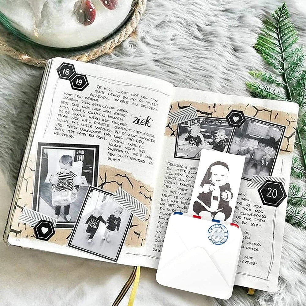 Portable Photo Printer Pocket-Sized Bluetooth Thermal Printing