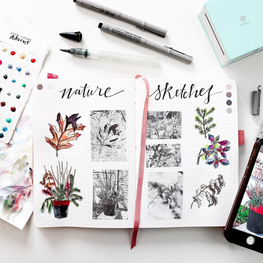 Portable Photo Printer Pocket-Sized Bluetooth Thermal Printing