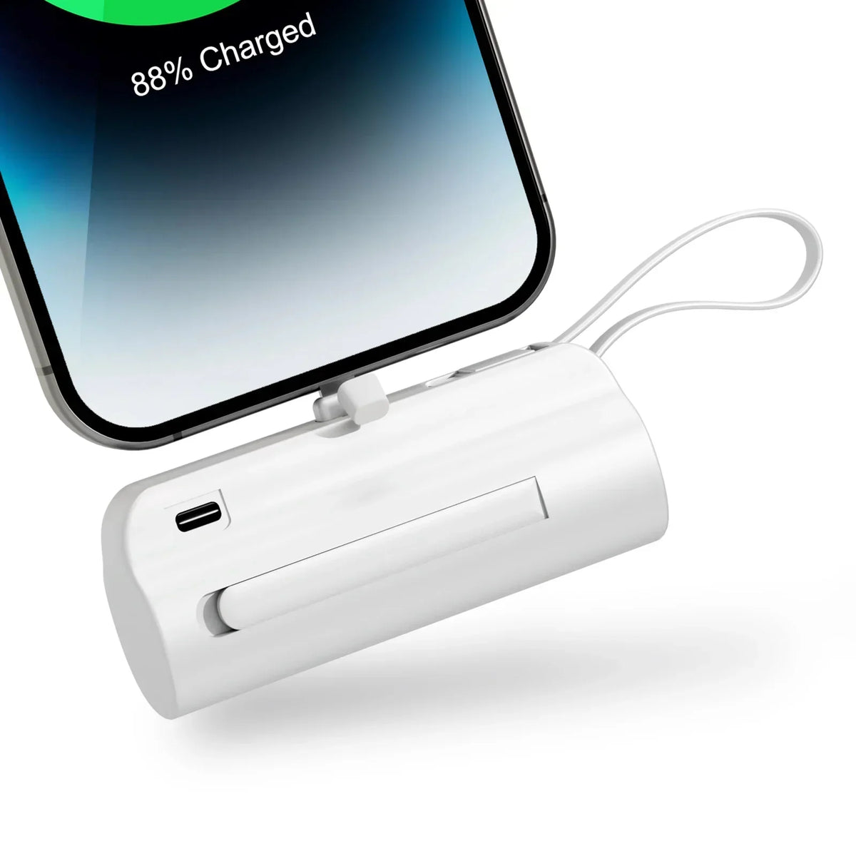 Portable Power Bank 4500mAh Built-In Phone Stand