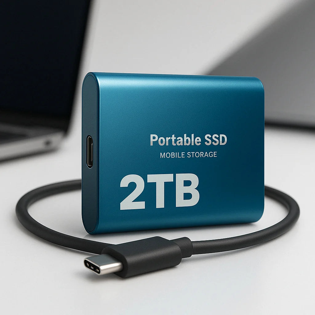Portable SSD 2 TB High-Speed Shock-Resistant