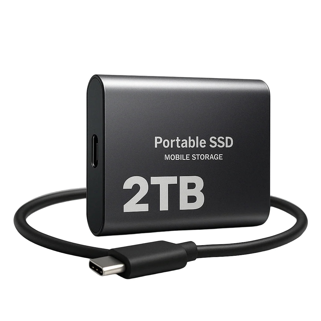 Portable SSD High-Speed 2 TB Shock-Resistant