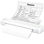 Portable Thermal Printer Inkless Wireless Letter-Size Printing