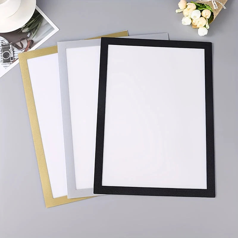 Poster Frame Magnetic Front Panel Self-Adhesive No-Drill