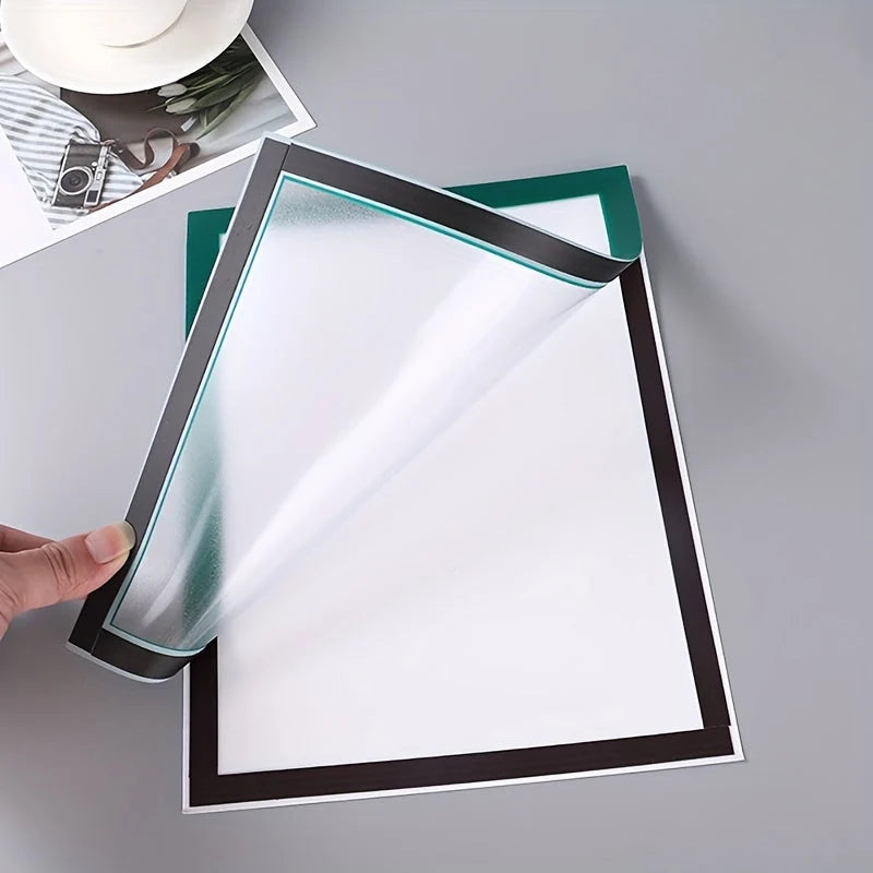 Poster Frame Magnetic Snap-Open Repositionable Self-Adhesive
