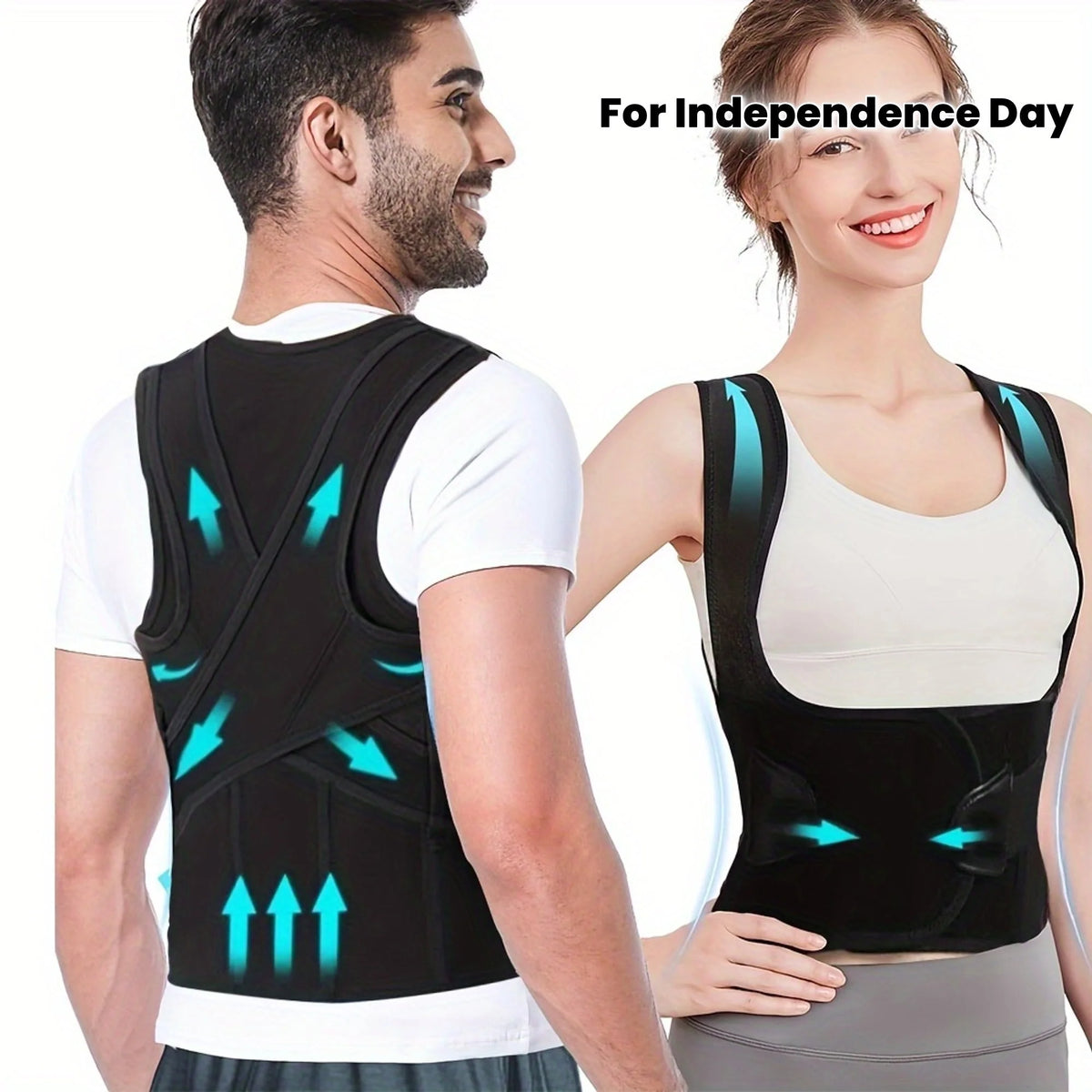 Posture Corrector Adjustable Breathable Back Support