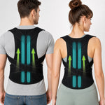 Posture Corrector Brace Adjustable Breathable Mesh 3-Zone Back Support