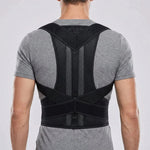 Posture Corrector Brace Adjustable Breathable Mesh 3-Zone Back Support