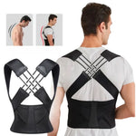 Posture Corrector Brace Adjustable Elastic Straps Discreet Under Clothing