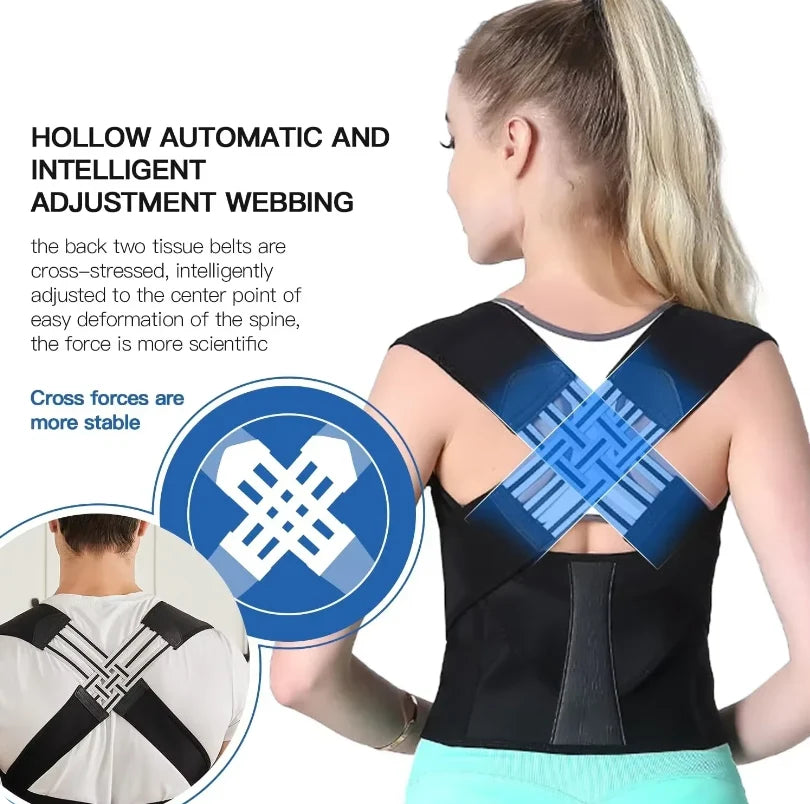 Posture Corrector Brace Adjustable Slim Breathable
