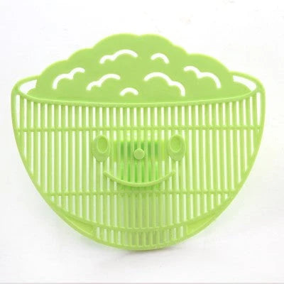 Pot Strainer Clip-On Pasta & Produce Drain Filter