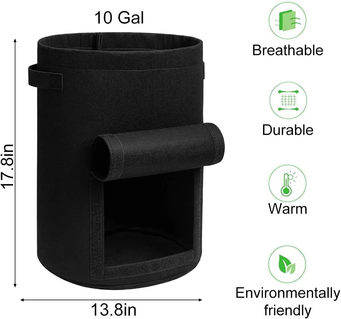Potato Grow Bag Breathable Air-Pruning Fabric