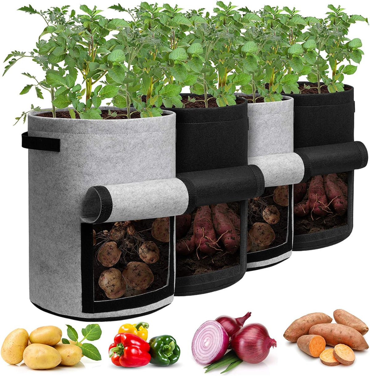 Potato Grow Bag Breathable Air-Pruning Fabric