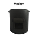Potato Planting Bag Harvest Window Breathable Fleece