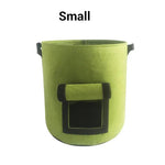 Potato Planting Bag Harvest Window Breathable Fleece