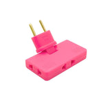 Power Adapter Foldable Compact Three Outlets